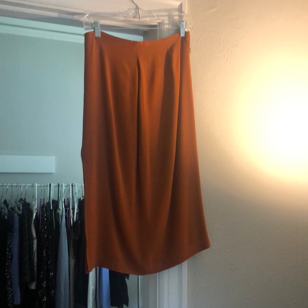 Orange Reformation Skirt